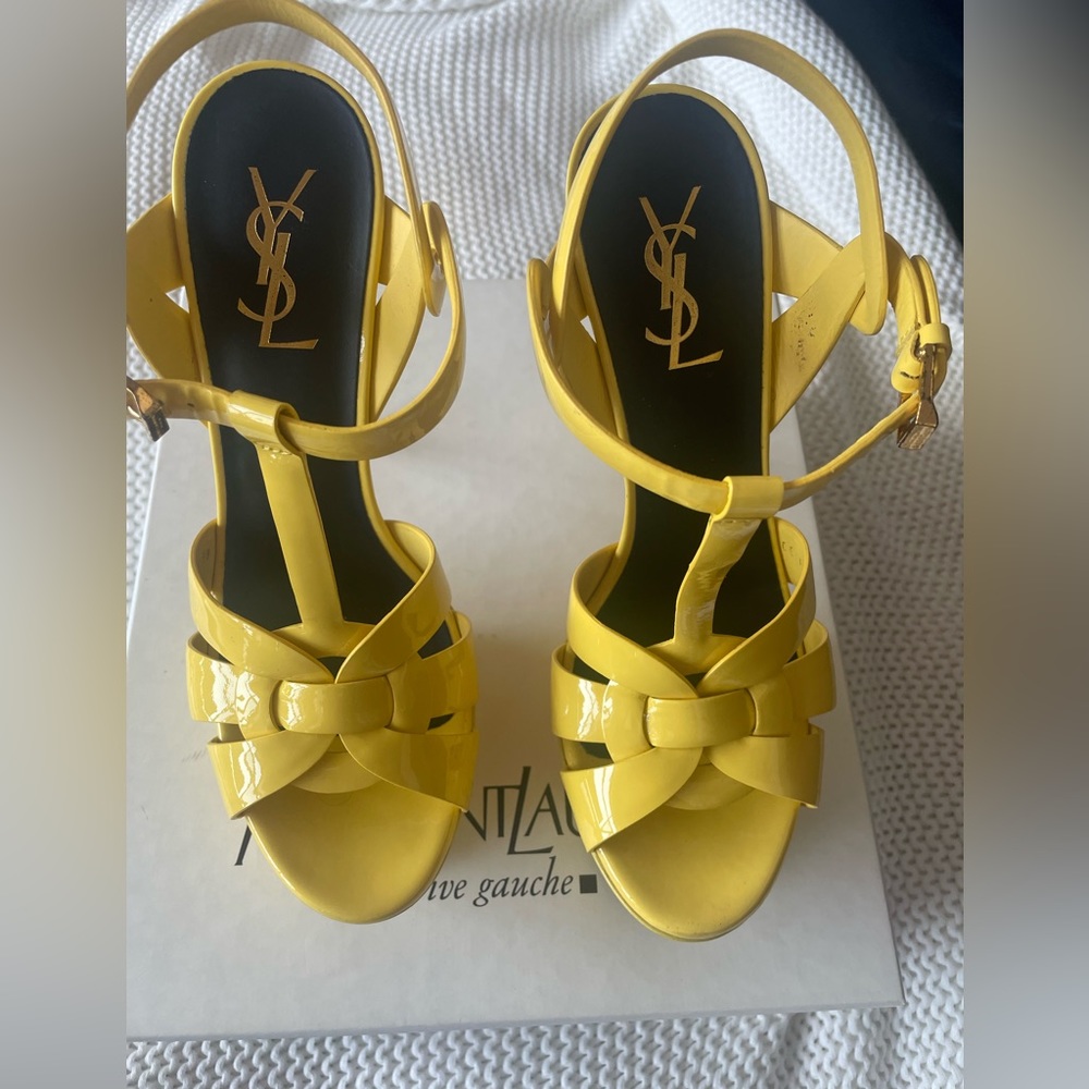 Yves Saint Laurent Tribute Sandals